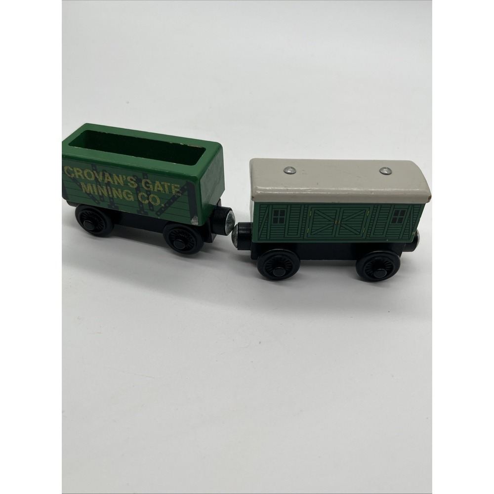Thomas & Friends Wooden Railway - Crovan's Gate Mining Co. Coal Car & BaggageCar - Picture 10 of 16